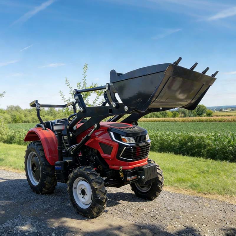 Tractor Backhoe - Mini Trattore 50HP 4WD con Caricatore