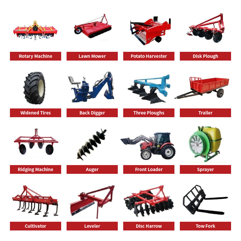 Mini Trattore 50HP 4WD con Car - Tractor Backhoe recensione e prezzo