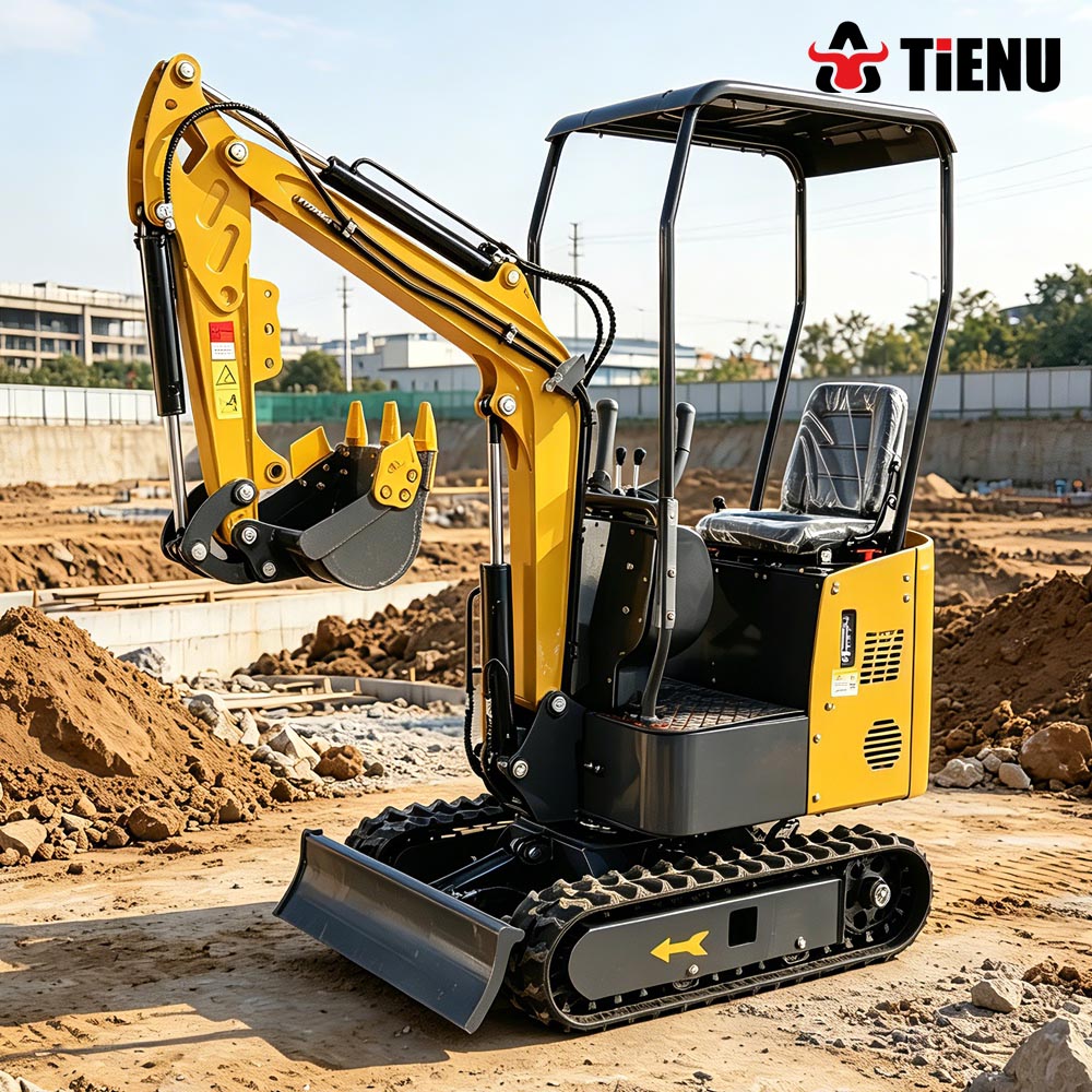 Escavatore Cingolato Compatto, - Tractor Backhoe recensione e prezzo