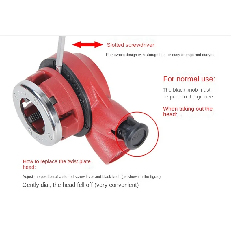 4 punti--1.2 pollici durevole  - Pipe Threading Machine recensione e prezzo