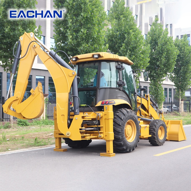 EACHAN Terna Diesel a 4 Ruote, - Tractor Backhoe recensione e prezzo