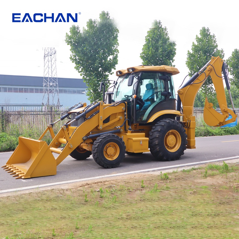 EACHAN Terna Diesel a 4 Ruote, - Tractor Backhoe recensione e prezzo