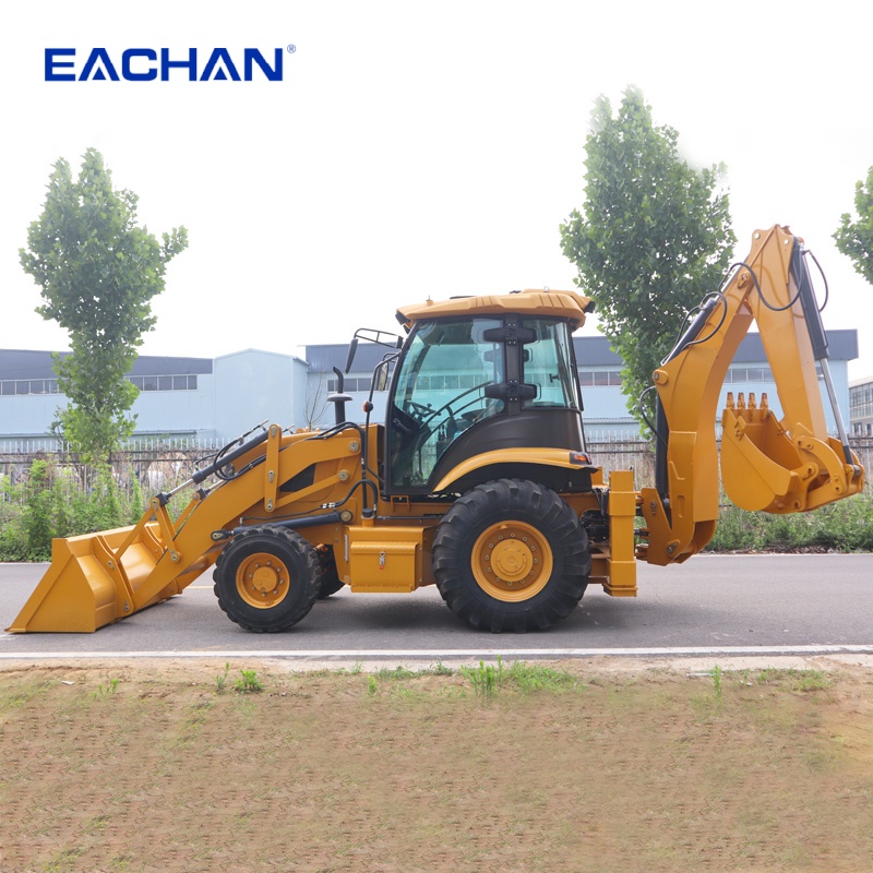 EACHAN Terna Diesel a 4 Ruote, - Tractor Backhoe recensione e prezzo