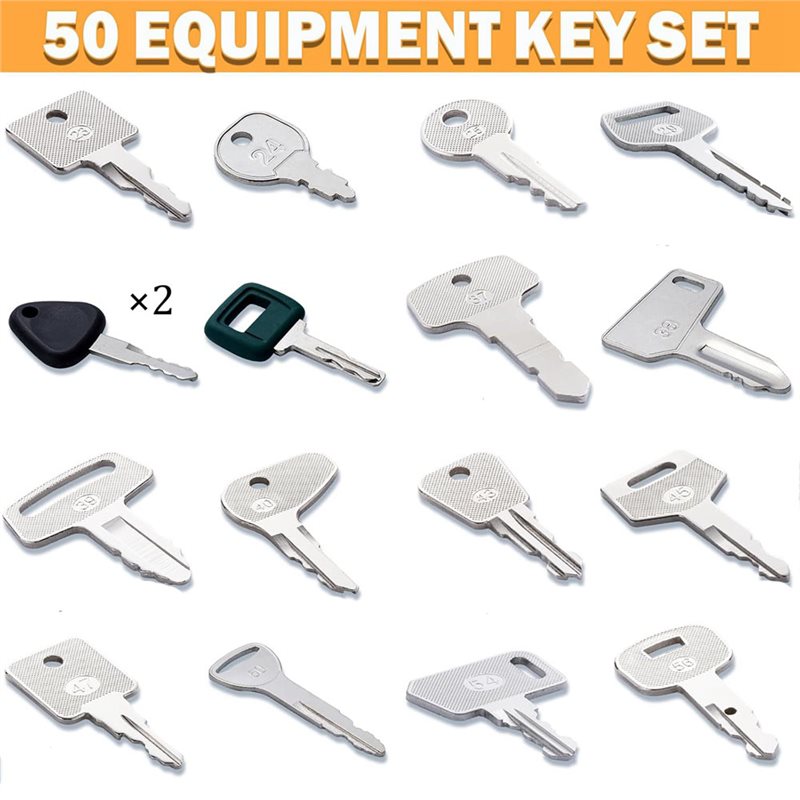 ABYN-Set di 50 Chiavi Master p - Heavy Equipment Contractors recensione e prezzo